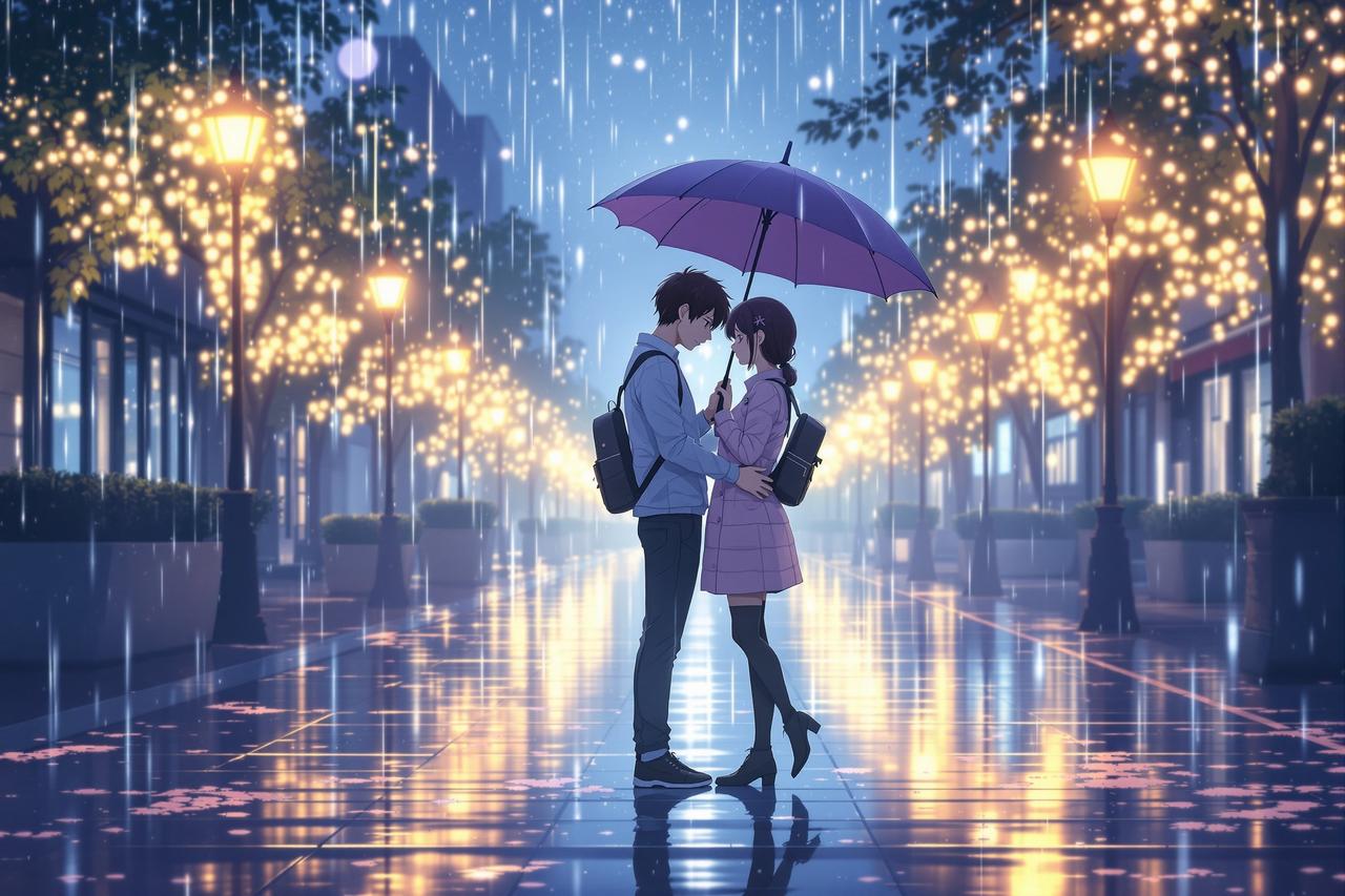韩国腐剧漫画 - 雨天的告白